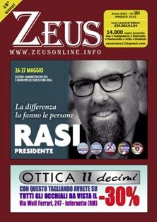 Zeus 184 - Maggio 2013 | TRUE PDF | Mensile | Informazione Locale
Mensile di informazione del XIII Municipio di Roma.