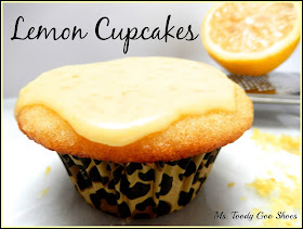 Lemon Cupcakes: Lemony goodness in every bite from #FlatBellyDiet Cookbook  ---Ms. Toody Goo Shoes.