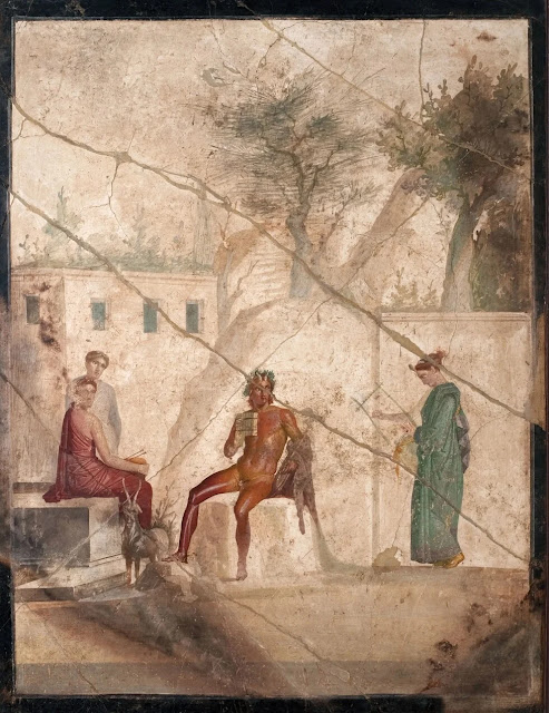 Πάνας και Νύμφες, 1ος αιώνας μ.Χ. [Credit: courtesy of the Museo Archeologico di Bologna]