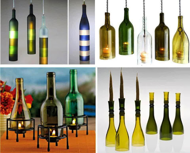 Glass bottle craft ideas