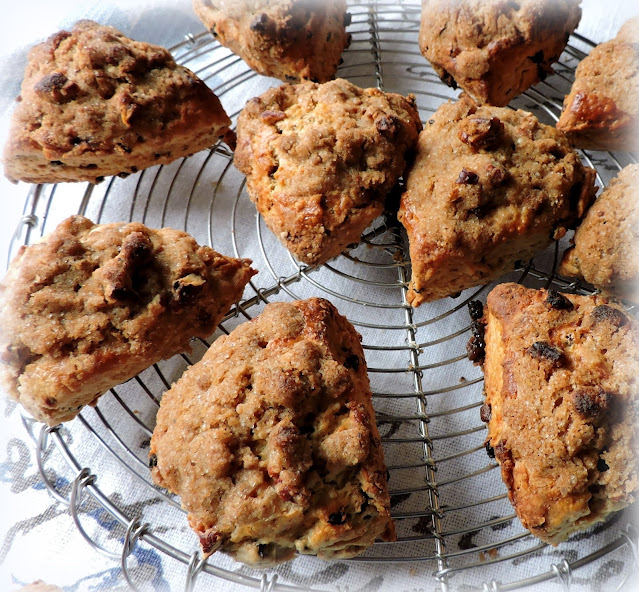 Irish Coffee Cake Scones