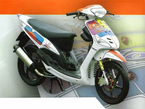 gambar modifikasi yamaha mio sporty gambar modifikasi yamaha mio j