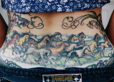 Girls with Horse Tattoos