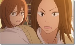 Kimi ni Todoke 03 Ayane and Chizuro Shocked