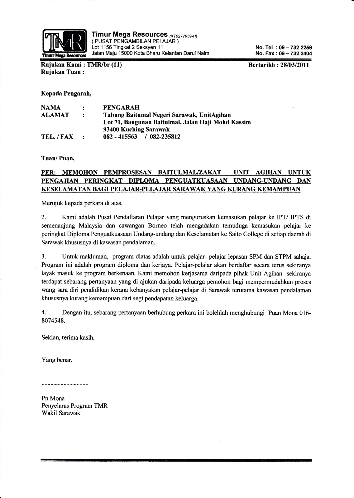 Contoh Surat Perjanjian Kerja Ubahsuai Rumah Malaysia