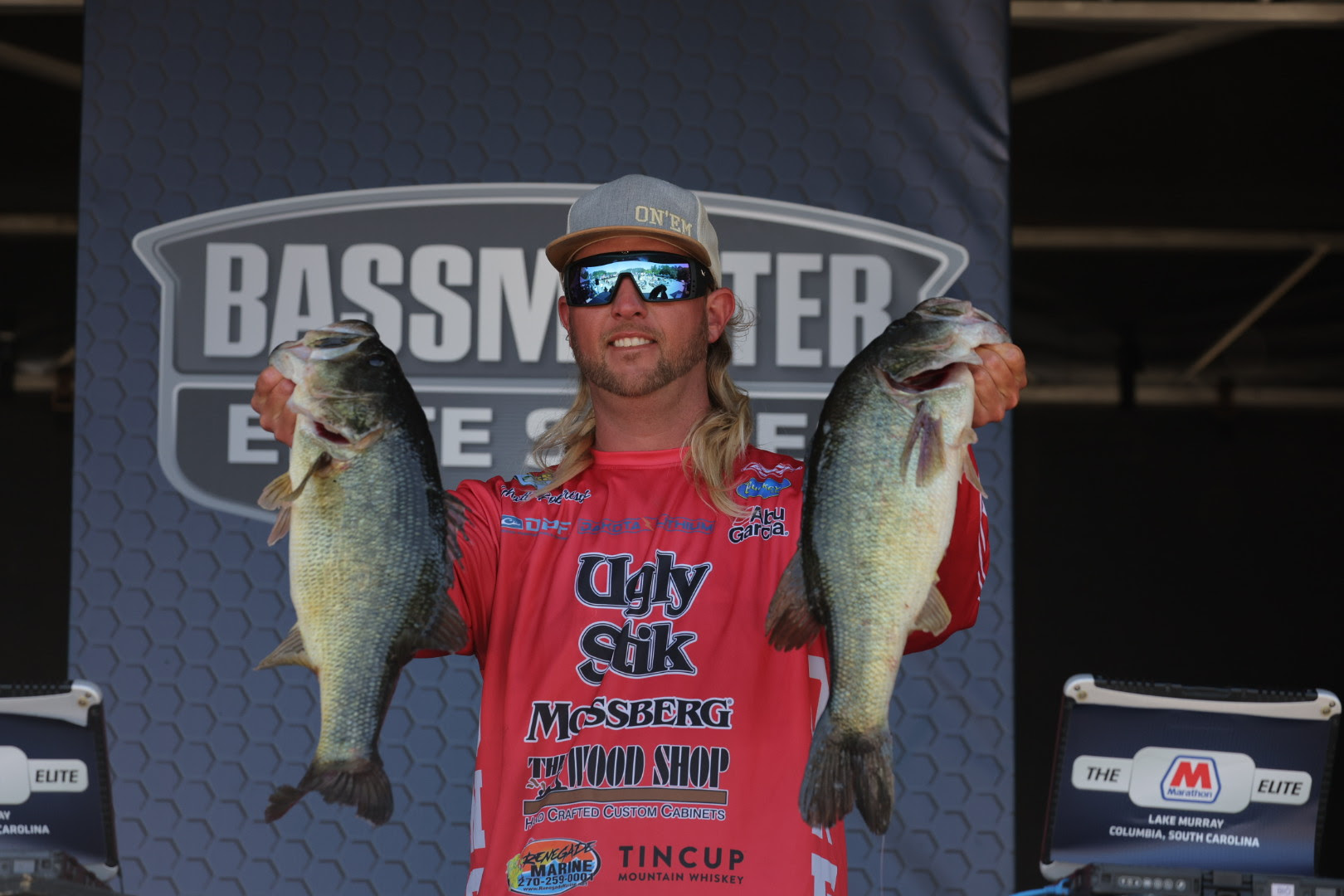 IBASSIN: 2023 Marathon Bassmaster Elite at Lake Murray Day 1: Matt  Robertson is On' EM!