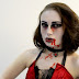 Halloween Vampire Makeup & Outfit 