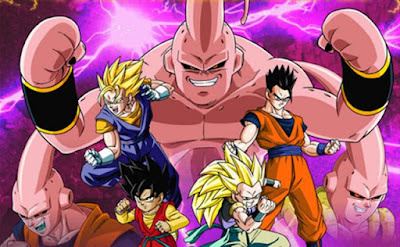 kekuatan buu, kekuatan vegetto, kekuatan mystic gohan, kekuatan gotenk, menembus batas kekuatan