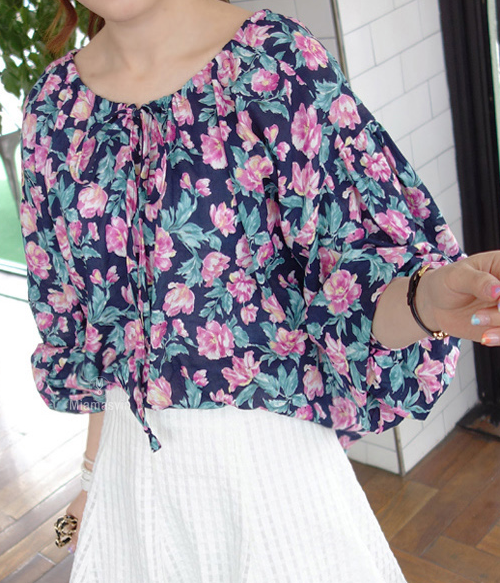 Floral Gypsy Blouse