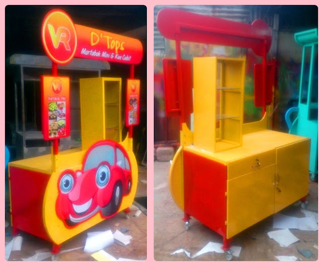  Booth lipat-booth portable martabak mini