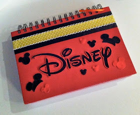 disney scrapbook autograph memory book