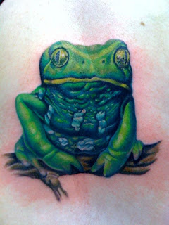 Cute Frog Tattoo Designs