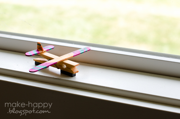 Popsicle Stick Airplane