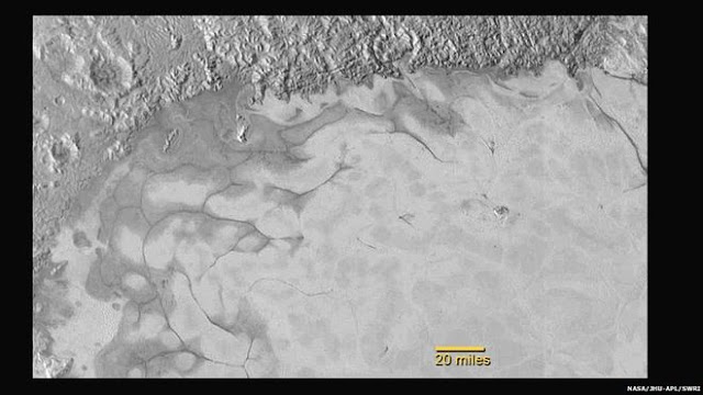 New Horizons: Pluto may have 'nitrogen  glaciers'