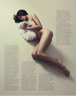 Shanina Shaik – GQ Australia February/March 2013