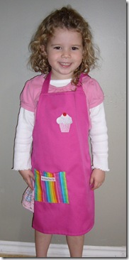 Girl apron