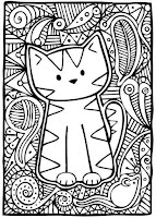 Gatos para colorear