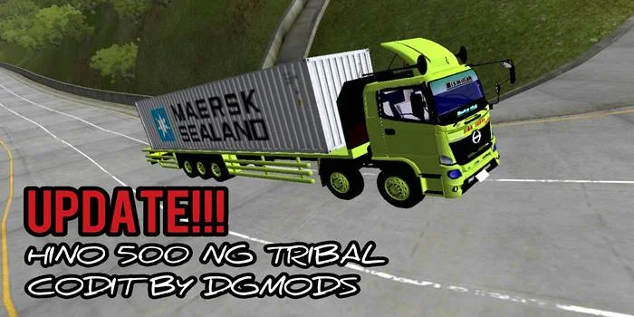 update mod hino 500 tribal dgmods