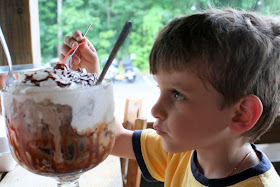 National Chocolate Icecream Day, celebrated a month earlier (Florida, May 2007) :: All Pretty Things