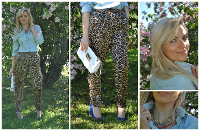 outfit pantaloni leopardati come abbinare i pantaloni leopardati abbinamenti pantaloni leopardati outfit camicia jeans come abbinare la camicia jeans how to wear denim shirt how to combine denim shirt denim shirt outfit leopard pants how to wear leopard pants how to combine leopard pants recap outfit aprile 2016 outfit primaverili casual cosa indossare in primavera cosa indossare ad aprile outfit ufficio aprile outfit tempo libero aprile mariafelicia magno fashion blogger fashion blogger italiane fashion blogger milano blogger italiane blog di moda ragazze bionde blog di moda italiani colorblock by felym fashion bloggers italy italian fashion bloggers influencer italiane italian influencer april outfit what to wear in april spring outfit spring casual outfit