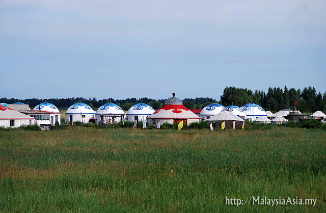 Yurts in Mongolia