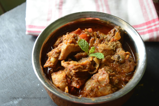 Nattu Kozhi Kuzhambu | Chicken curry without Coconut | Step by Step