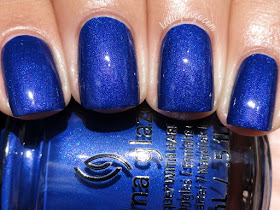 China Glaze Combat Blue-ts