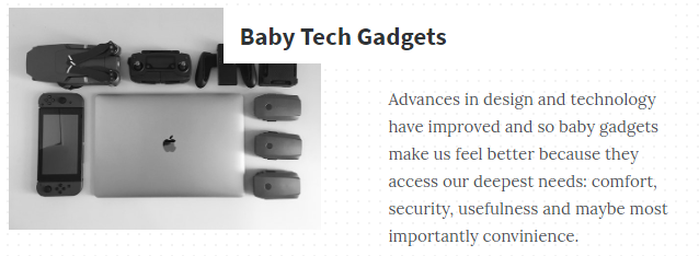 baby tech gadgets