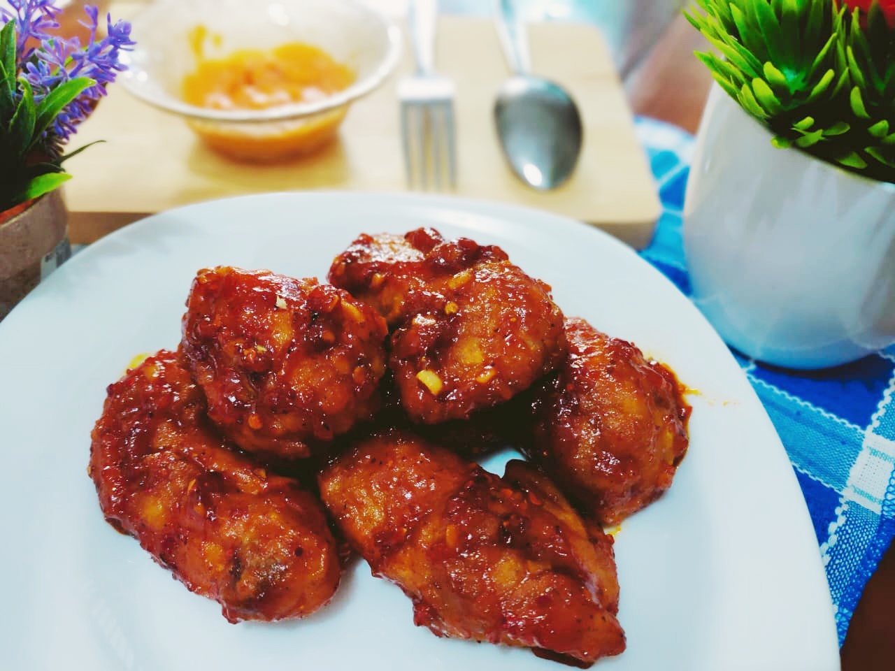 Resep Ayam Richeese Fire Wings