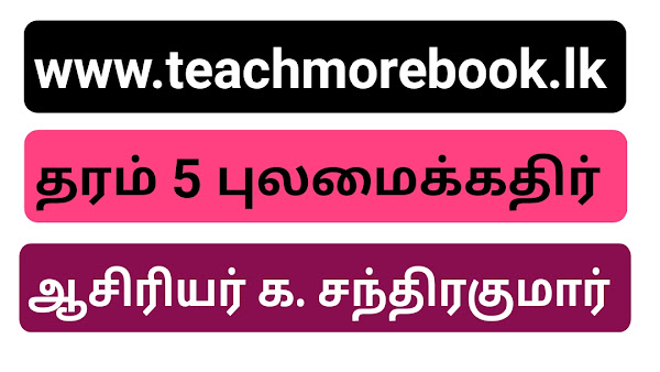 தரம் 5 புலமைக்கதிர் (வினாத்தாள்கள் 1-89)