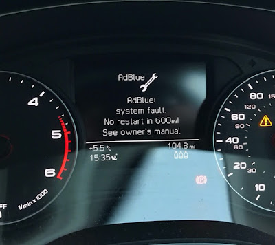 Audi AdBlue error