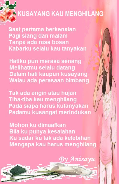 PUISI CINTA BY ANISAYU: Kumpulan Puisi Cinta Sedih Dan ...