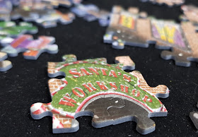 Jumbo Games CHristmas special edition jigsaw puzzle close up