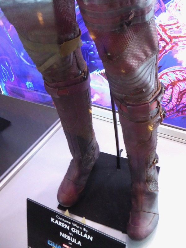 Nebula costume legs Guardians of the Galaxy 2