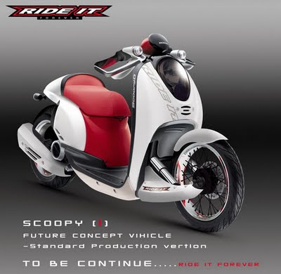 Contoh Modifikasi Honda Scoopy  Modif Sepeda Motor