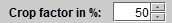 Crop factor