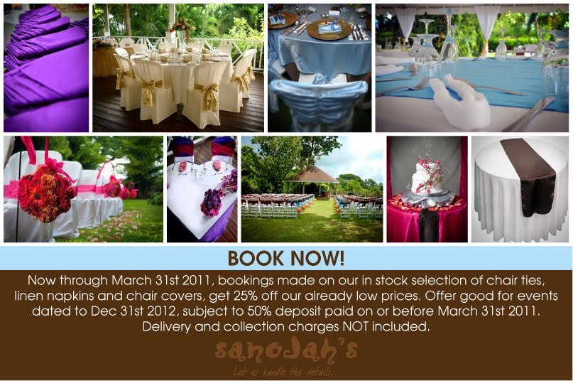 Get some great tips from Michelle and check out our faboulous wedding linen