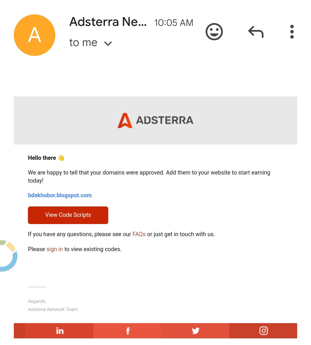 ওয়েবসাইটে  adsterra ads সেটাপ করার উপায়