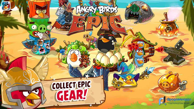 playing game starring the legendary bird from Rovio where you control the character typica Download Angry Birds Epic APK + Data v2.4.26803.4478 File for Android