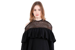 (Tes) Stylehaus x Barli Asmara Dress BAJ26 - Black [XS]
