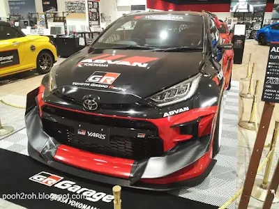 ADVAN GR YARIS tuned by HKS