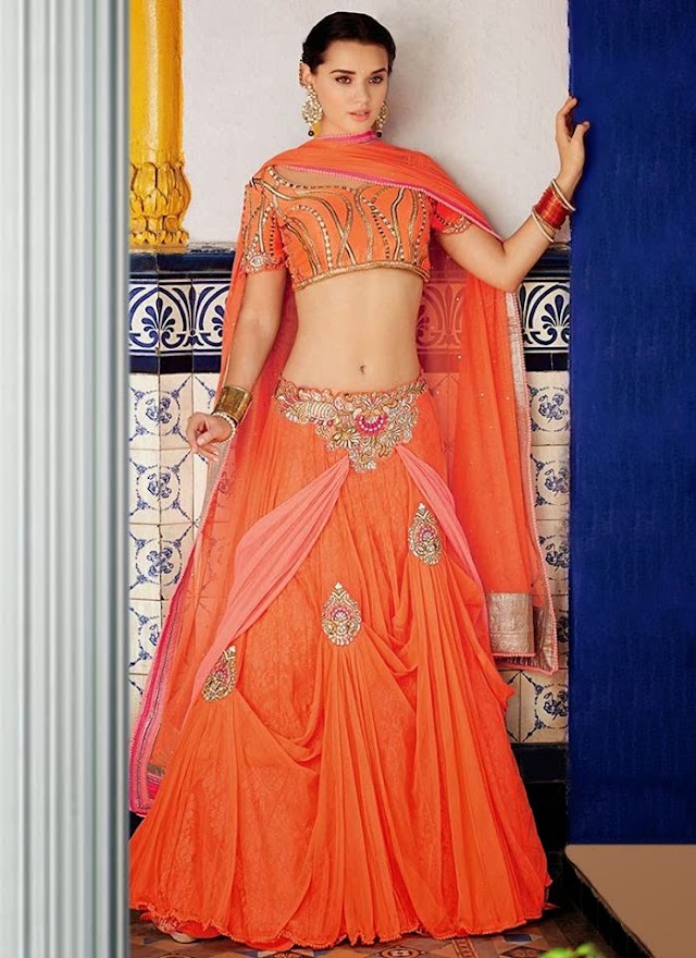 Lehenga Choli 2015 | Top 5 Designs Of Party Wear Lehenga Choli By Cbazaar