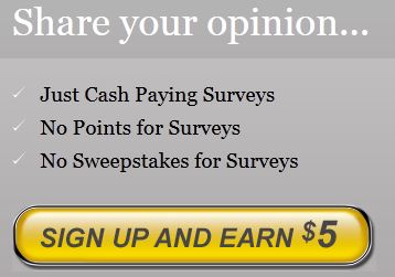 Get Cash For Surveys: Only Cash Surveys