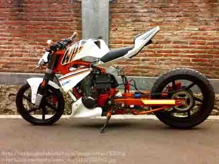 MODIFICATION CONTEST: Honda Tiger Streetfighter Custom 