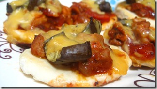 eggplant mini pizzas, by 240baon