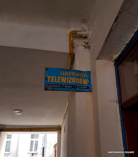 szyld tabliczka naprawa telewizorów