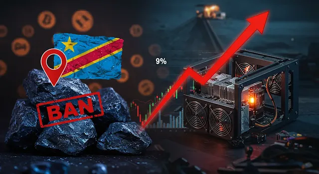 Congo extends cobalt export ban, prices surge 9%. How this impacts crypto mining rig costs and blockchain future.