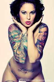 supermodels tattoo style