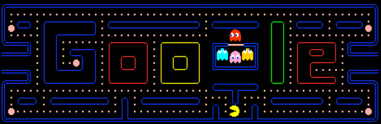 Pac Man - Doodle Google Games