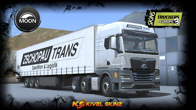 SKINS MOON/THX - MAN TGX ZSCHOPAU TRANS COMBO